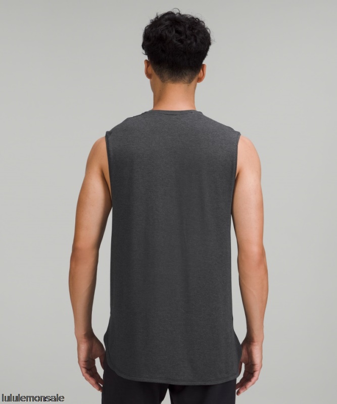 Lululemon Deutschland DELULU981 | Balancer Tanktop Schwarz Meliert